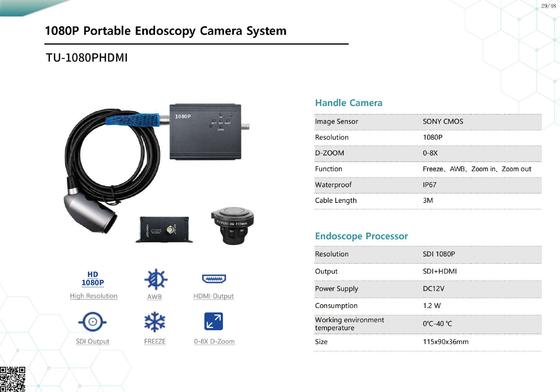 acheter TUYOU TU-1080 1080P Portable Medical Endoscope Camera with HDMI/SDI fabrication en ligne