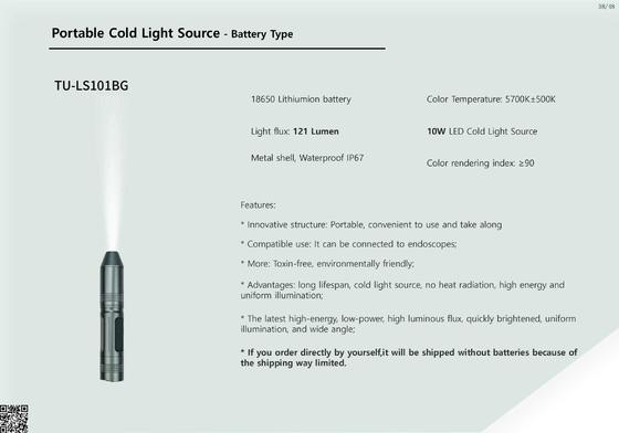 acheter Tuyou TU-LS101BG Source de lumière froide portable médicale LED 10W USB pour ORL fabrication en ligne