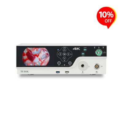 acheter 100W Effective Optical Power 400W LUX Illuminance 5800-6500k Color Temperature Medical Endoscope Camera System for Laparoscopy ENT Urology Surgery fabrication en ligne