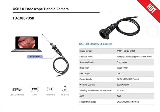 acheter 1080P FHD Medical Endoscope Camera with SONY CMOS Sensor and Auto White Balance fabrication en ligne