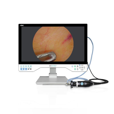 Source lumineuse LED chirurgicale Système de caméra d'endoscope 4K Moniteur laparoscopique de 24 pouces avec enregistreur vidéo USB