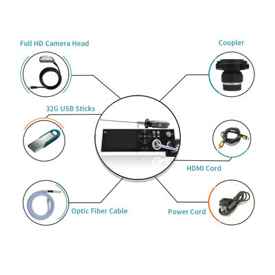 1080P Laparoscope Endoscope médical Caméra d'imagerie avec source de lumière froide de 100W