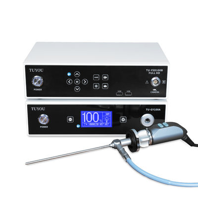 Système de caméra d'endoscopie médicale FHD abordable de l'usine TUYOU avec deux enregistrements USB pour le contrôle ORL